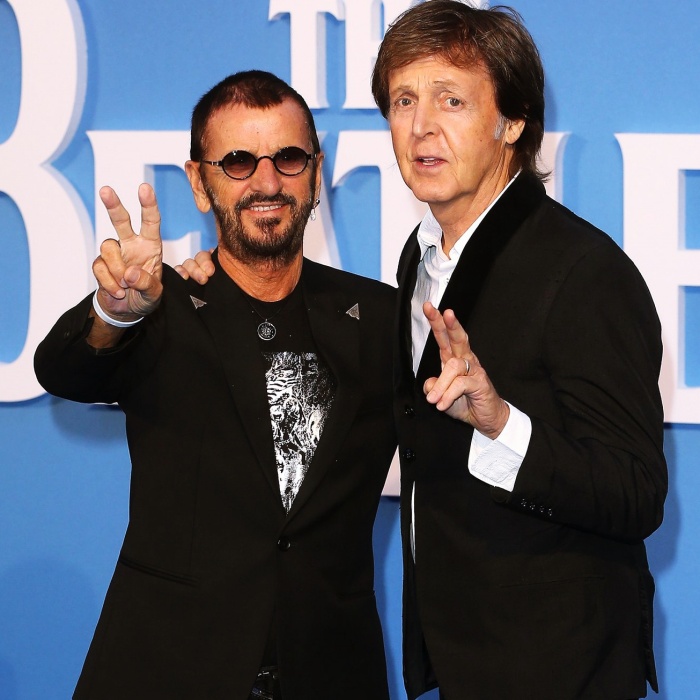 ringo starr y paul mccartney