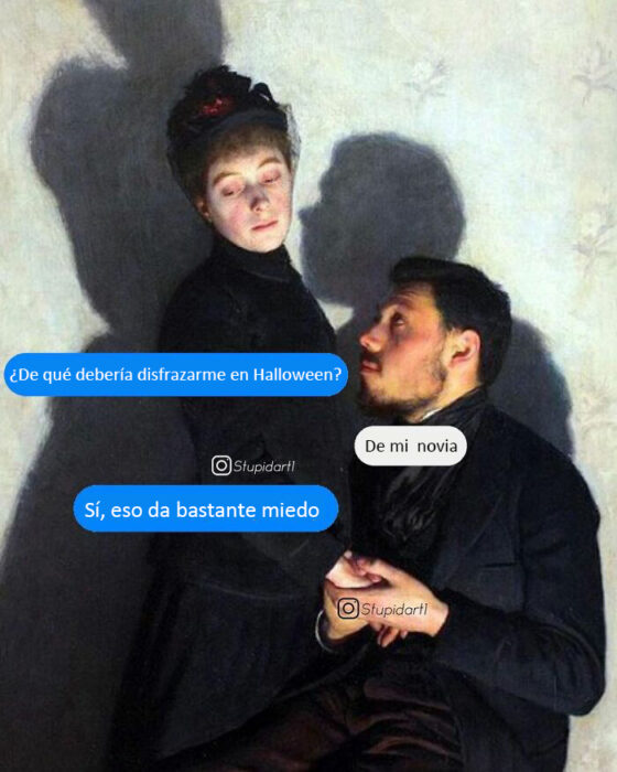 Obras de arte modificadas con cuadros de diálogo