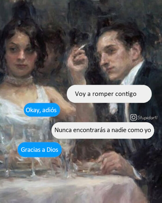 Obras de arte modificadas con cuadros de diálogo