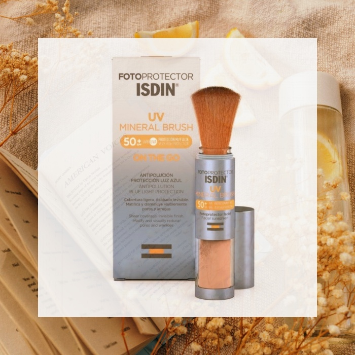 Fotoprotector facial Isdin SunBrush Mineral SPF 50