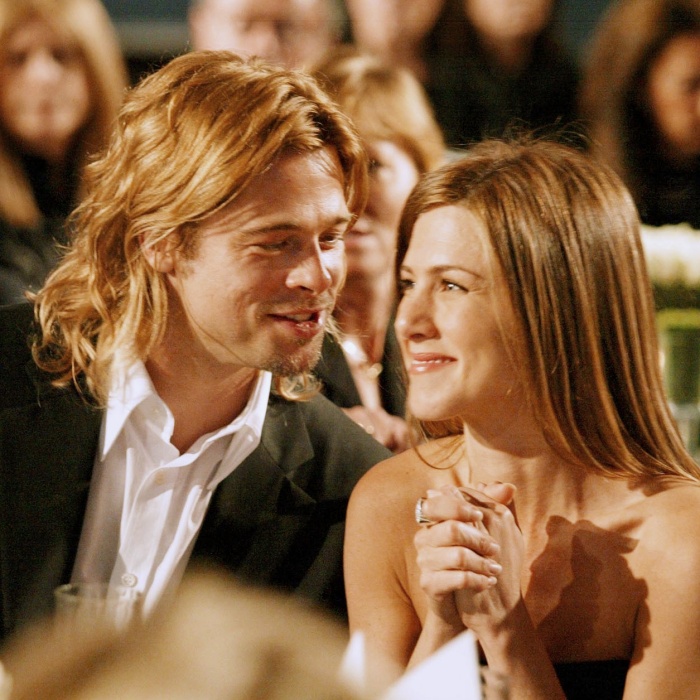 Jennifer Aniston y Brad Pitt