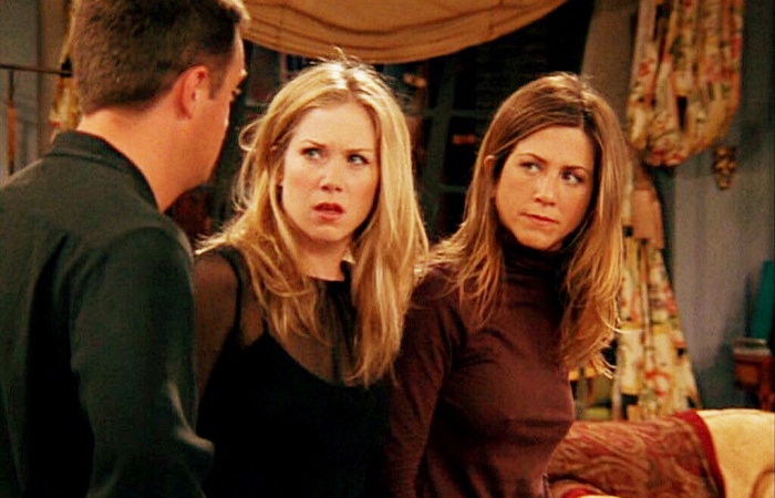 Christina Applegate, Jennifer Aniston y Matthew Perry