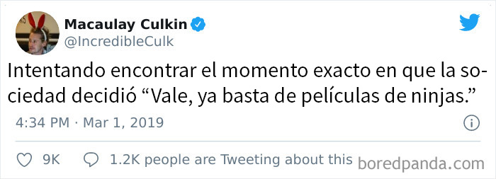 Tuits de Macaulay Culkin