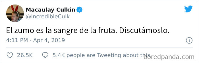 Tuits de Macaulay Culkin