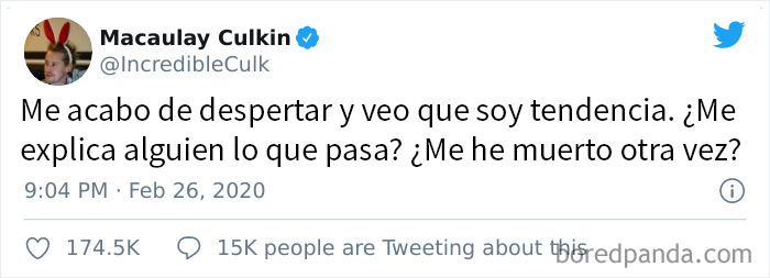 Tuits de Macaulay Culkin