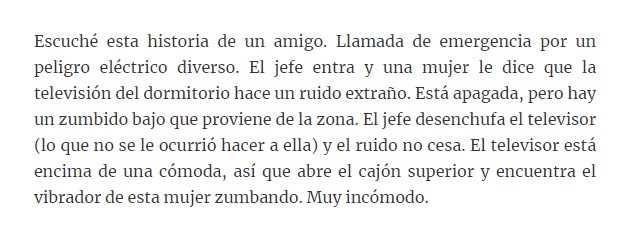 Anécdotas que han vivido los bomberos