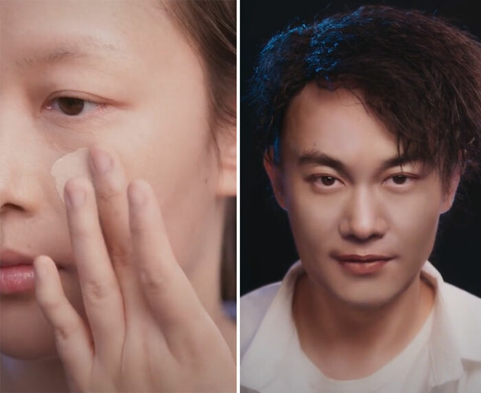 Eason Chan; Maquillista se transforma en celebridades y te hará sentir que ves doble