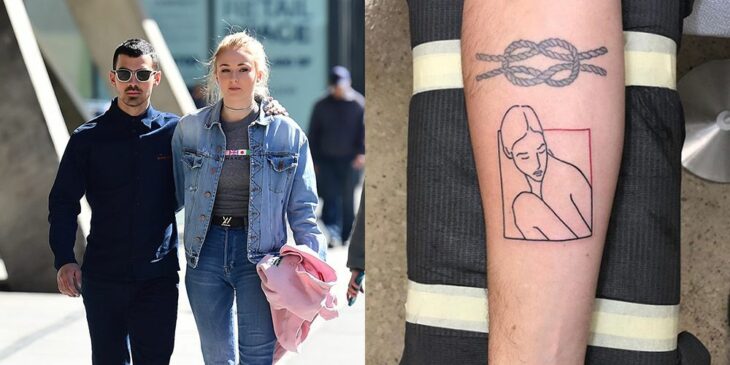Famoso con el tatuaje de otro famoso en su piel