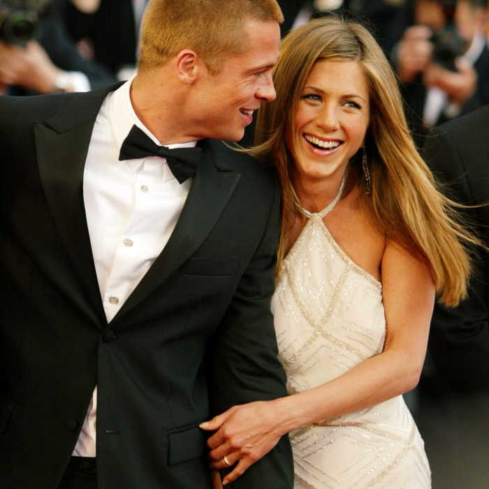 Jennifer Aniston y Brad Pitt