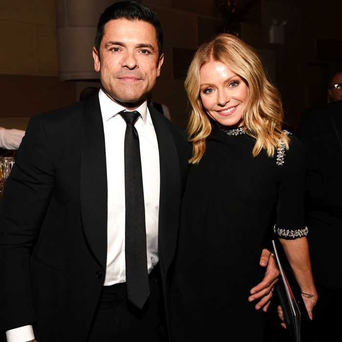 Kelly Ripa y Mark Consuelos