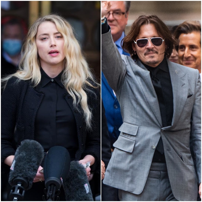 Amber Heard y Johnny Depp