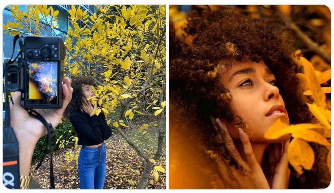 Chica bajo un árbol ;Fotógrafos comparten sus mejores trucos e internet no puede creer el resultado