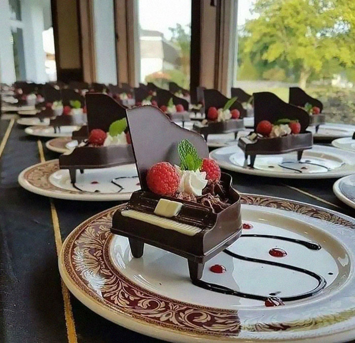 Piano de chocolate; Estas fotos de comida perfecta te harán romper la dieta
