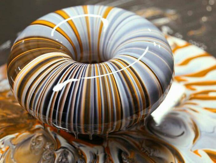Pastel con cobertura; Estas fotos de comida perfecta te harán romper la dieta