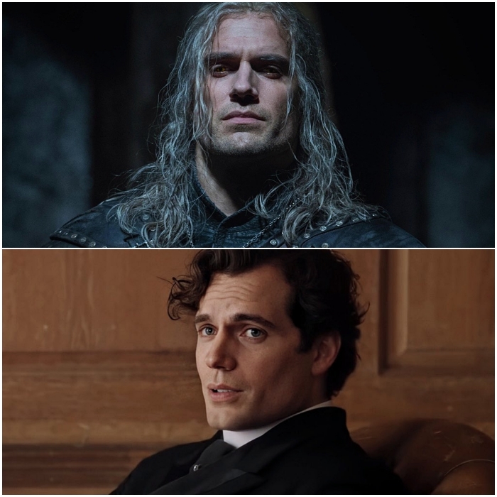 Henry Cavill como Geralt de Rivia y Sherlock Holmes