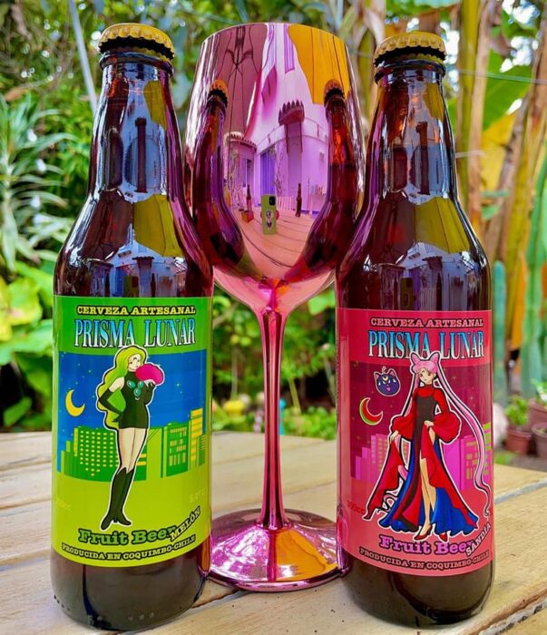 Cerveza de sabores Prisma Lunar, inspirada en 'Sailor Moon' para brindar en el nombre de la luna
