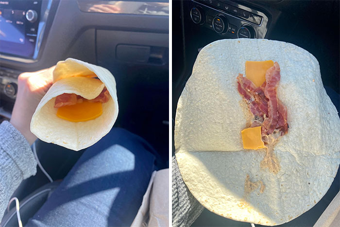 sincronizada sin queso ;personas que fueron estafadas al comprar comida rápida
