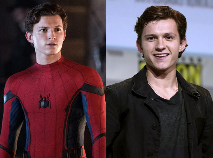 Peter Parker interpretado por Tom Holland