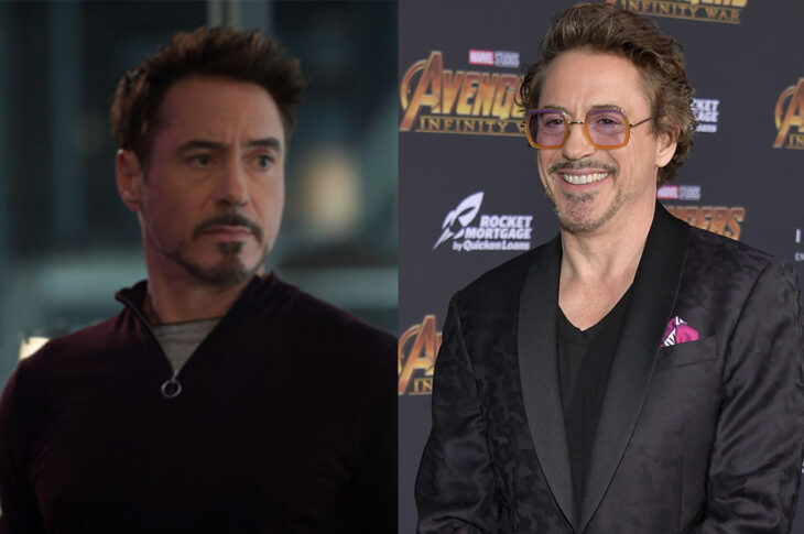 Tony Stark interpretado por Robert Downey Jr.