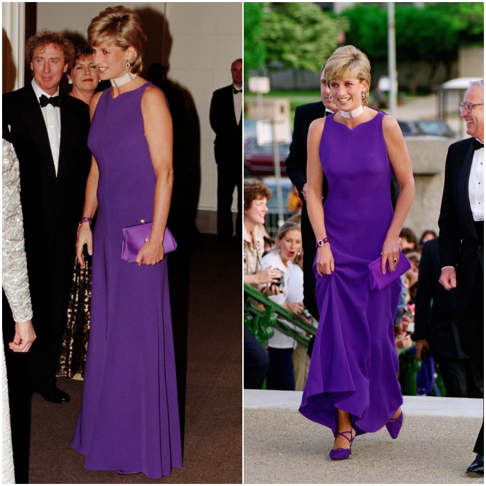 El look morado en Chicago de 1996