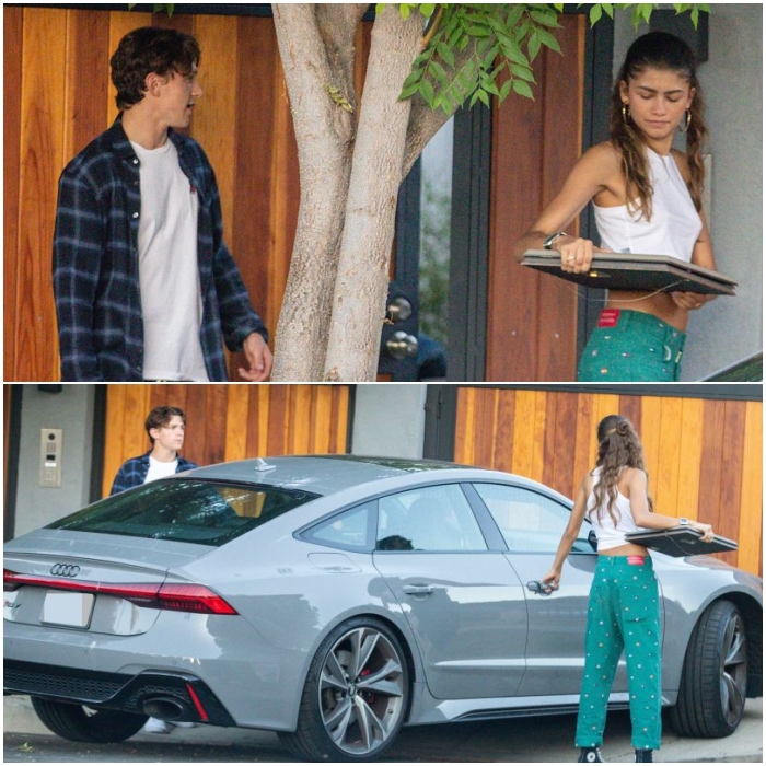 Zendaya y Tom Holland