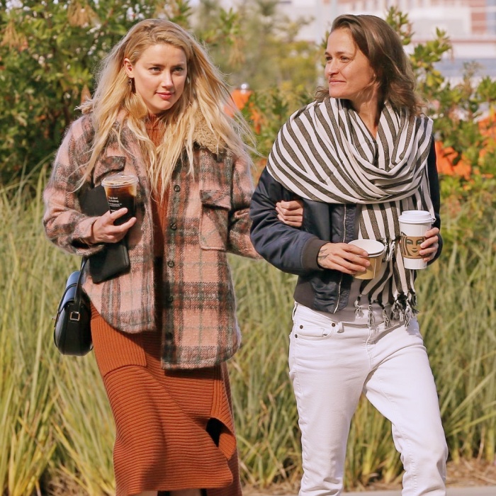 Amber Heard y Bianca Butti