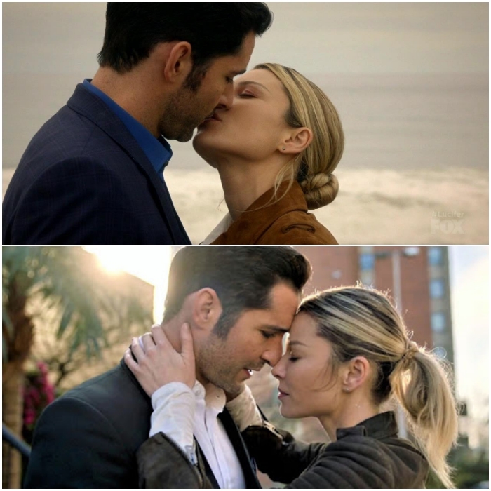 Lauren German y Tom Ellis