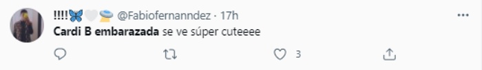 reacciones en Twitter al embarazo de Cardi B
