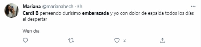 reacciones en Twitter al embarazo de Cardi B