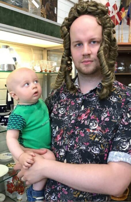 Papás haciendo cosas geniales junto a sus hijos