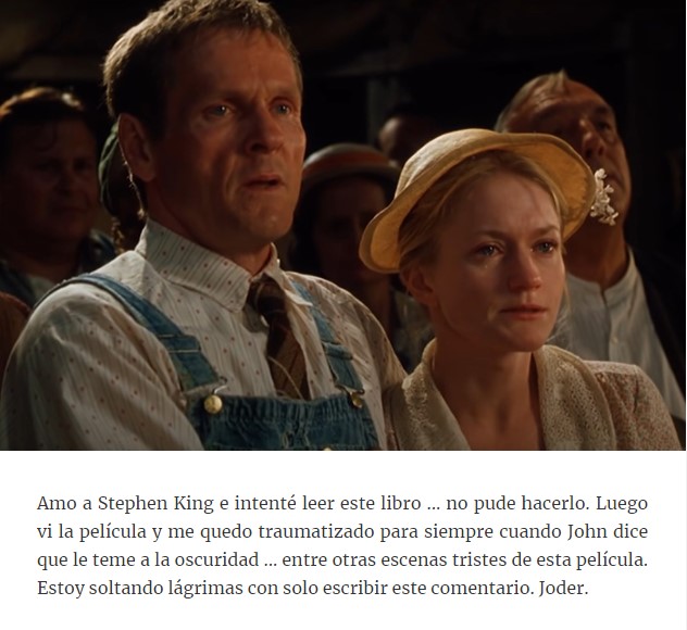 Reseñas de películas que las personas no verían dos veces