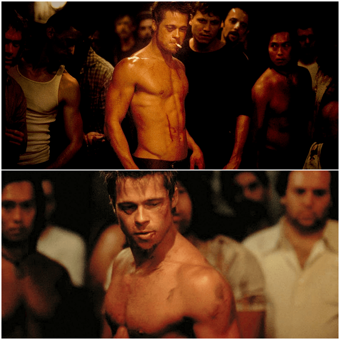 Tyler Durden en Fight Club