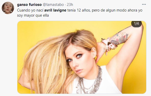 Comentarios en Twitter sobre el video de Avril Lavigne