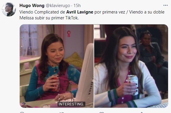Comentarios en Twitter sobre el video de Avril Lavigne