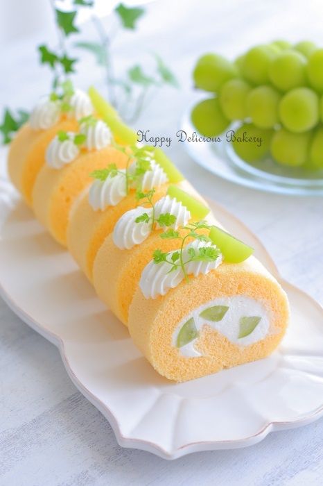 Pasteles aesthetic con betún y frutas