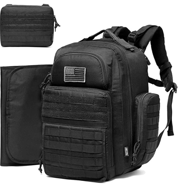 Mochila pañalera para papá