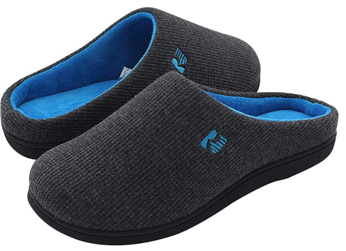 Pantuflas esponjosas para hombre