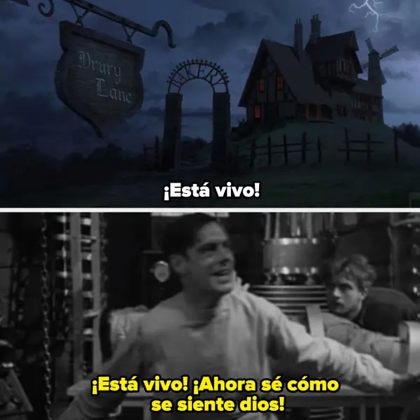 Escena de Frankenstein ;13 Momentos que fueron magia pura en 'Shrek' y no lo notaste 