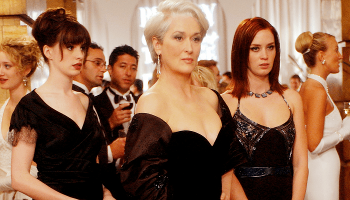 escenas de 'El diablo viste a la moda'