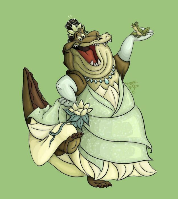 Louis ;Artista convierte a mascotas Disney en protagonistas de cuentos de hadas 