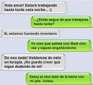 mensaje de texto ;14 Infieles que fueron descubiertos por un mensaje de texto mal enviado