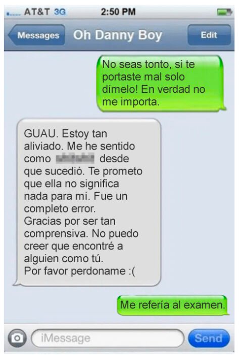 mensaje de texto ;14 Infieles que fueron descubiertos por un mensaje de texto mal enviado