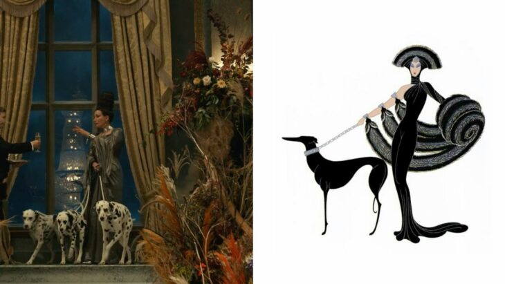 Referencia de Moda de la película Cruella