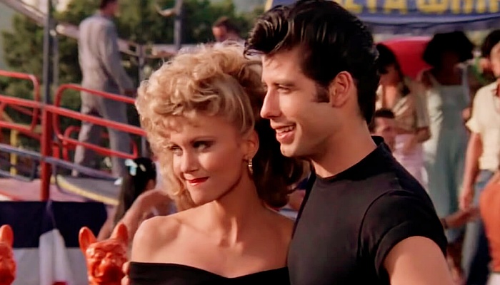 Sandy y Danny en Grease