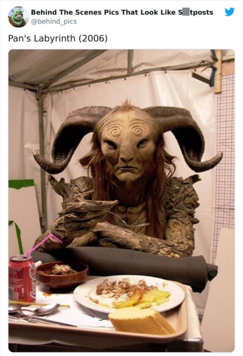 Detrás de escena de la película El laberinto del fauno