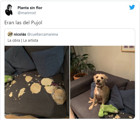 Comentarios en twitter sobre las tortillas pujol 