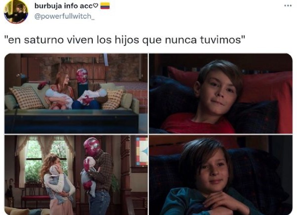 meme de wandavision ;Así nació el meme de 'En Saturno viven los hijos que nunca tuvimos' 