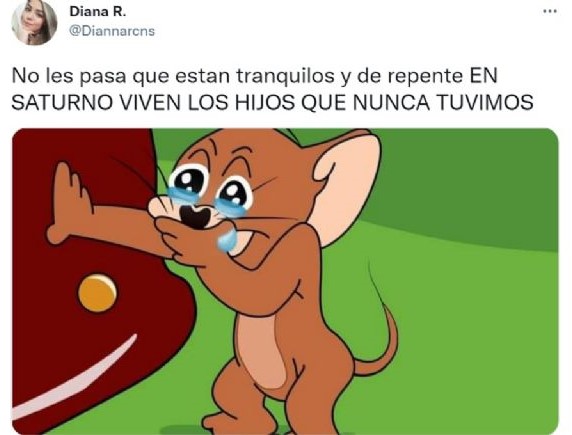 meme con un ratóin ;Así nació el meme de 'En Saturno viven los hijos que nunca tuvimos' 
