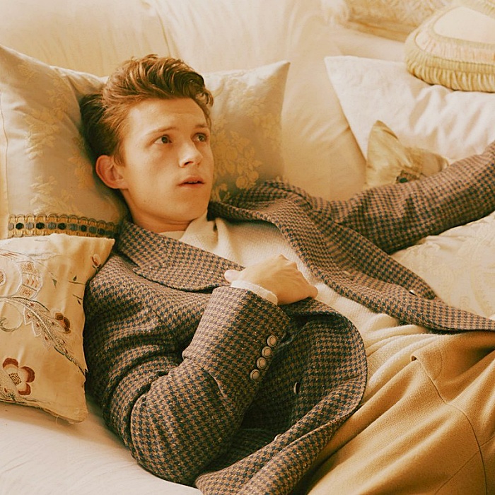 Sesión de fotos con Tom Holland