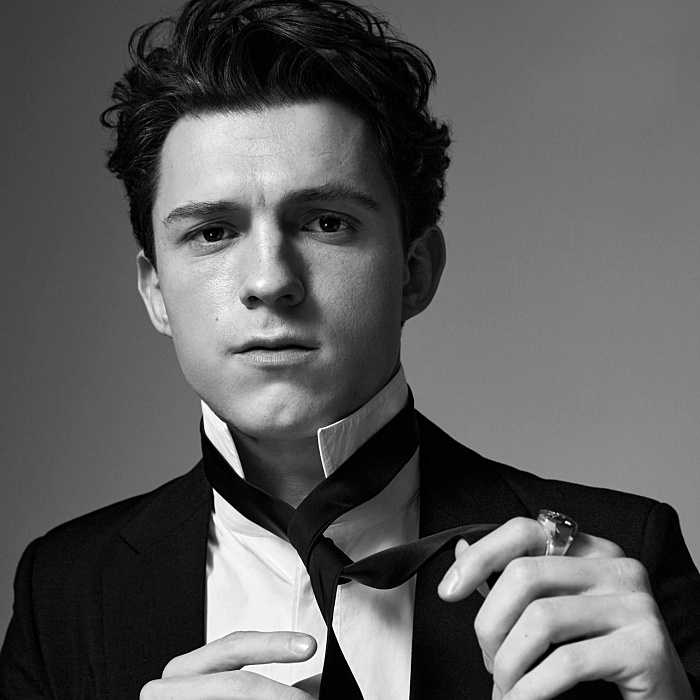 Sesión de fotos con Tom Holland